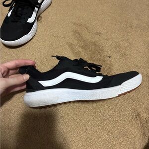 Vans Black and White Sneakers